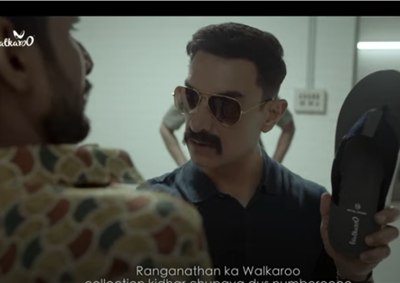 Walkaroo keeps Aamir Khan on his toes 